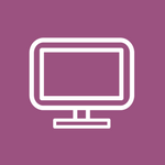 Computer screen icon Virtual Assistant Services