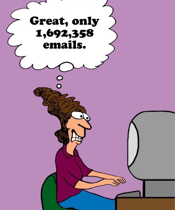 5 easy steps for Coaches to start organising your inbox