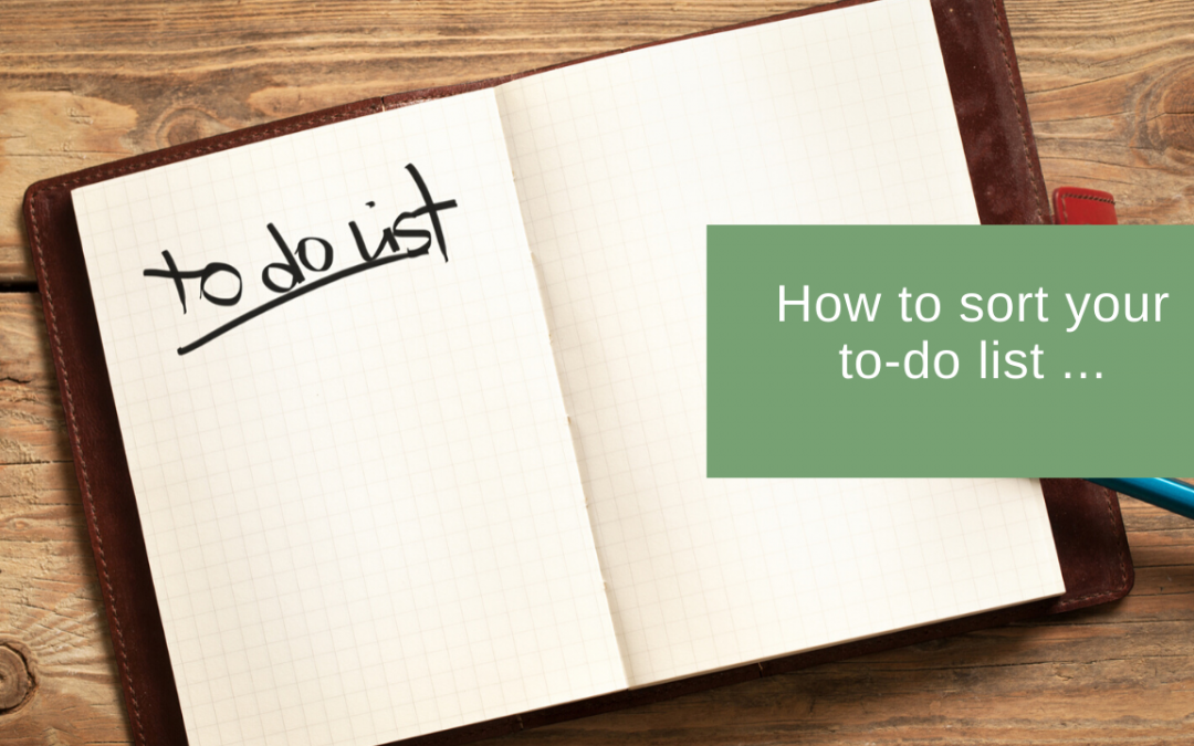 How to sort your to-do-list